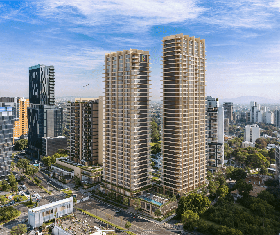 Vista exterior del desarrollo Be Grand Country