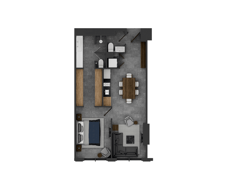 Diagrama de distribución departamento Reforma.